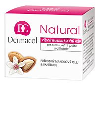 DERMACOL NATURAL Mandľový nočný krém 1x50 ml