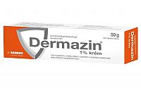 DERMAZIN 1 % krém crm der (tuba Al) 1x50 g