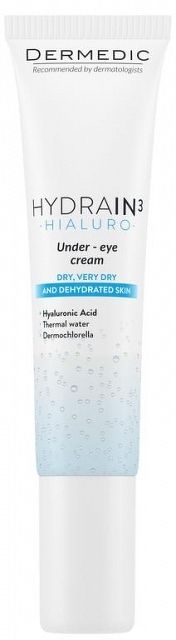 DERMEDIC HYDRAIN3 HIALURO OČNÝ KRÉM 1x15 g