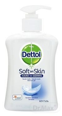 Dettol tekuté mydlo Sensitive 1x250 ml
