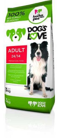 Dogs Love Adult 1×3 kg, granule pre psy
