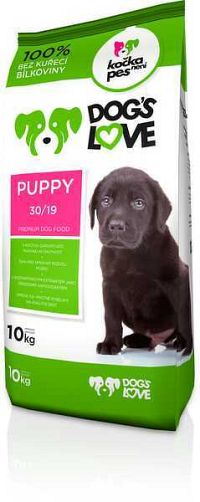 Dogs Love Puppy 1×10 kg, granule pre psy