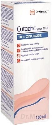 Dr Konrad Cutozinc spray 4% 100 ml