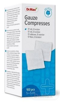 Dr. Max Gauze Compresses 5 x 5 cm