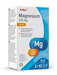 Dr.Max Magnesium 375 mg 20 šumivých tabliet