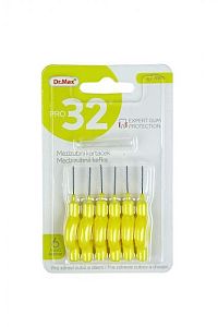 Dr.Max PRO32 Medzizubná kefka 0,7 mm 6 ks