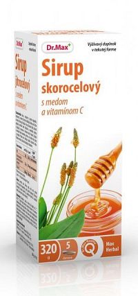 Dr.Max SIRUP SKOROCELOVÝ S MEDOM 320 g