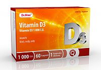 Dr.Max Vitamín D3 1000 I.U. 60 cps