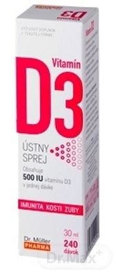 Dr. Müller Vitamín D3 1×30 ml, ústny sprej
