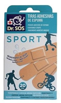 Dr. SOS ŠPORT náplasť 1x20 ks, náplasti