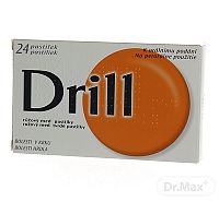 Drill ružový med pastilky orm.ord.24
