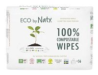 ECO BY NATY Detské vlhčené obrúsky 3x56 ks