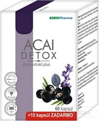 EDENPharma ACAI DETOX cps 60+10 (70 ks)