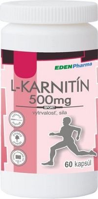 EDENPharma L-KARNITIN 500 mg cps 1x60 ks
