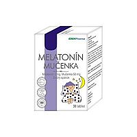 EDENPharma MELATONÍN, MUČENKA tbl 1x30 ks