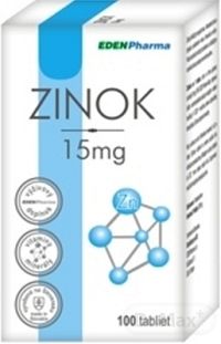 EdenPharma Zinok 15 mg 100 tabliet