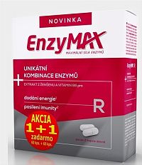 EnzyMAX R Akcia 1+1 60+60 kapsúl