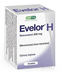 Evelor H 1×30 tbl, doplnok výživy