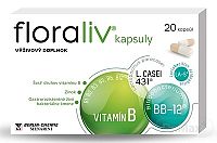 Floraliv kapsuly 1×20 cps, doplnok výživy