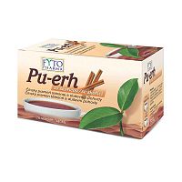 FYTO Pu-erh so škoricou 20×1,5 g, čierny čaj