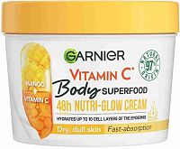 Garnier Body Food Glow Cream mango + vitamín C, 380 ml