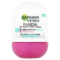 Garnier Invisible guľôčkový antiperspirant 50 ml