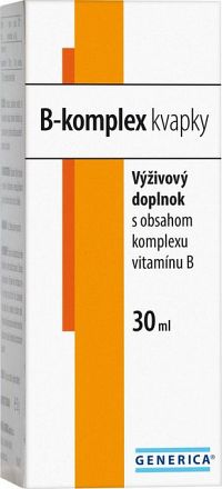 GENERICA B-komplex kvapky 30 ml