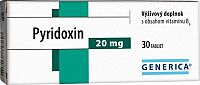 GENERICA Pyridoxin tbl 1x30 ks