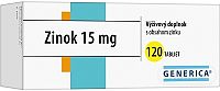 Generica Zinek 15 mg 120 tabliet
