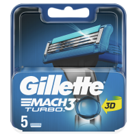 Gillette Mach3 Turbo 3D 5 NH 1×1 set