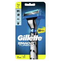 Gillette Mach3 Turbo 3D Strojček + 2NH 1×1 set