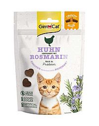 Gimcat Crunchysnacks Kura s Rozmarínom 1×50 g, maškrta pre mačky