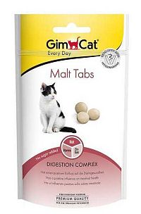Gimcat Malt Tabs 1×40 g, maškrta pre mačky