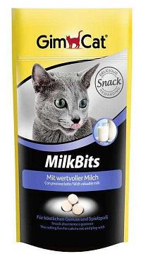 Gimcat Milkbits 1×40 g, maškrta pre mačky