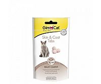 Gimcat Skin&Coat Tabs 1×40 g, maškrta pre mačky