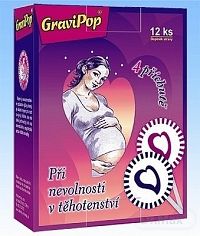 GraviPop lízanka pre tehotné ženy 1x12 ks