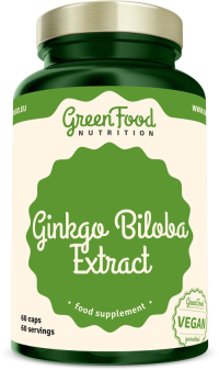 GreenFood Ginkgo Biloba Extract 60 kapsúl