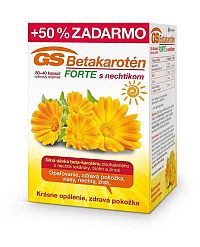 GS Betakarotén Forte s nechtíkom 80 kapsúl