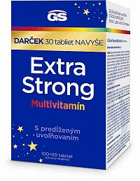GS Extra Strong Multivitamín. 100+30 darček