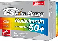 GS Extra Strong Multivitamín 50+ tbl 1x30 ks