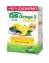 GS Omega 3 CITRUS 2015 cps 60+30 (50% ) (90 ks)
