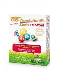 GS Vápnik, Horčík, Zinok PREMIUM tbl 1x30 ks