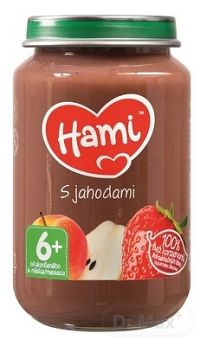 Hami ovocný príkrm S jahodami 1×200 g, príkrm