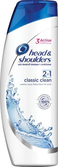 Head & Shoulders šampón 2 V 1 classic 360 ml