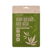 HEMP DREAMS BAHENNÁ PLEŤOVÁ MASKA 1×1 ks
