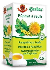HERBEX Púpava a repík 20×3 g, bylinná zmes