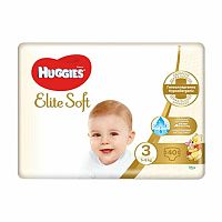 HUGGIES plienky Elite Soft 3 40 ks 1×1 ks