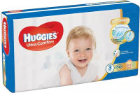 HUGGIES Ultra Comfort Jumbo 3 56 ks 1×1 ks