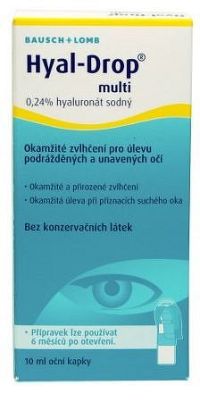 HYAL DROP MULTI očná instilácia 1x10 ml
