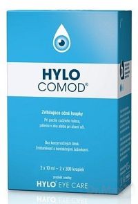 HYLO COMOD zvlhčujúce očné kvapky 2x10 ml